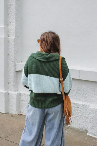 Micah Chunky Knit Quarter Zip
