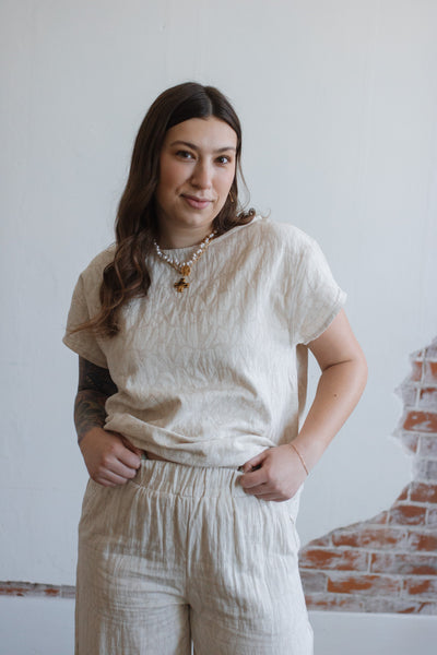 Joselyn Jacquard Linen Set