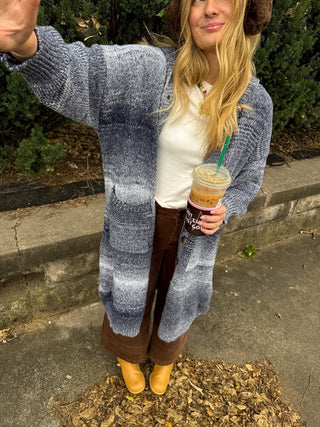 Teddy Long Knit Cardigan