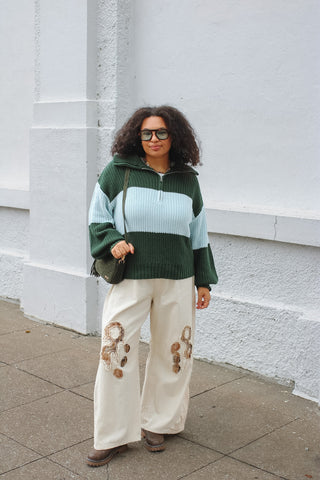 Micah Chunky Knit Quarter Zip
