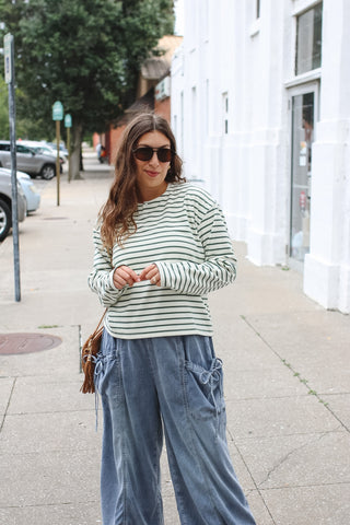 Natalie Striped Long Sleeve