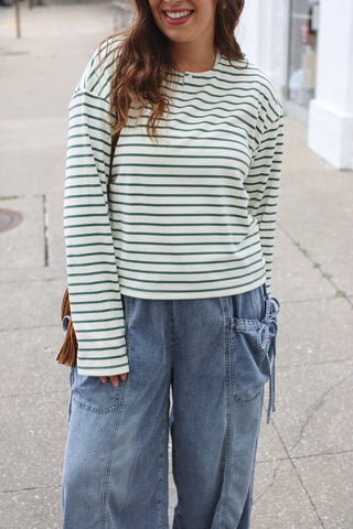 Natalie Striped Long Sleeve
