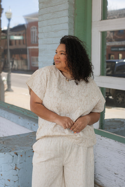 Joselyn Jacquard Linen Set