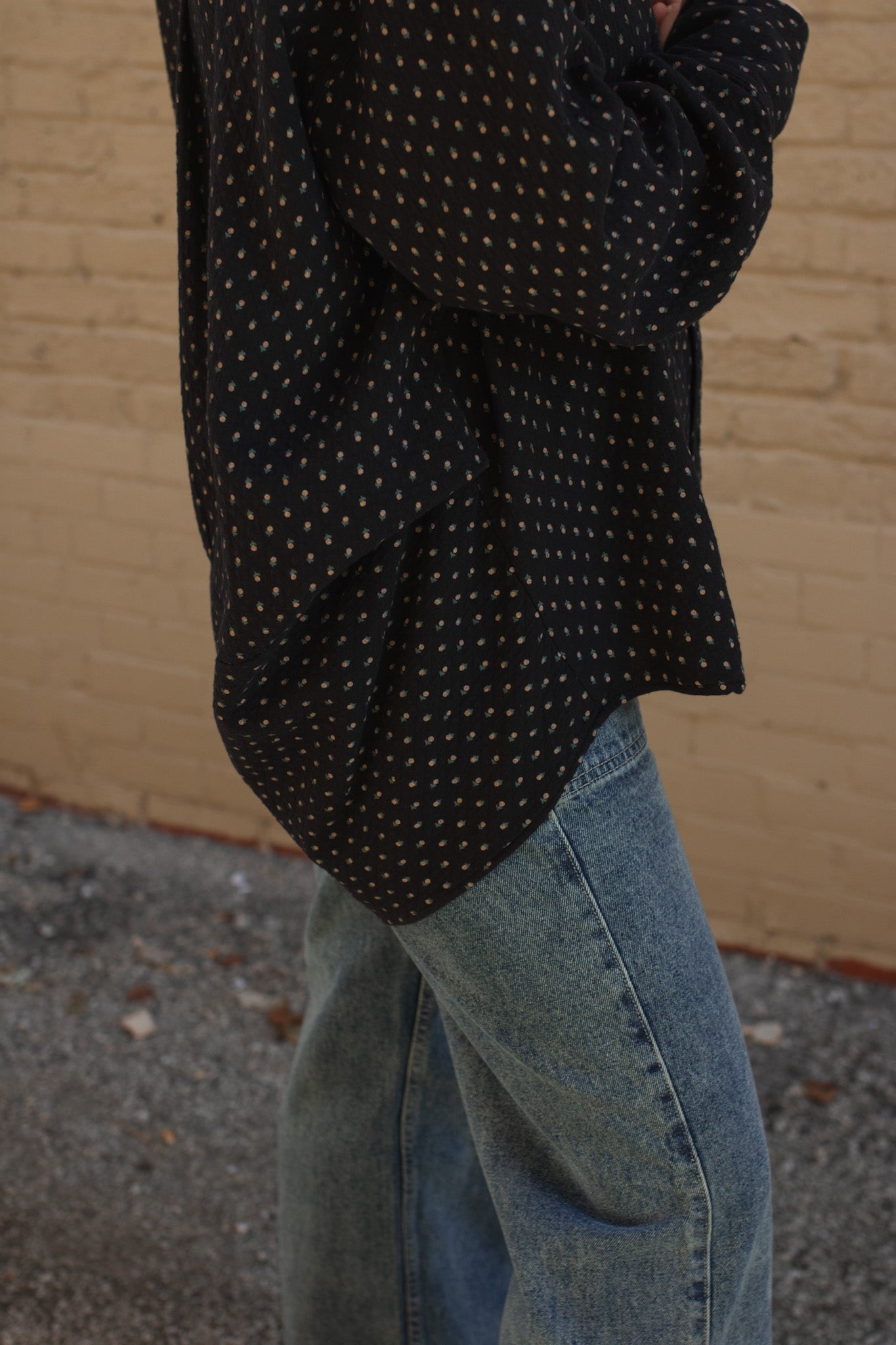 Mara Micro Floral Button Down