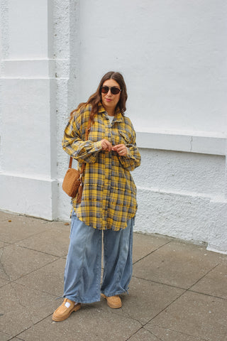 Sawyer Vintage Washed Oversized Flannel