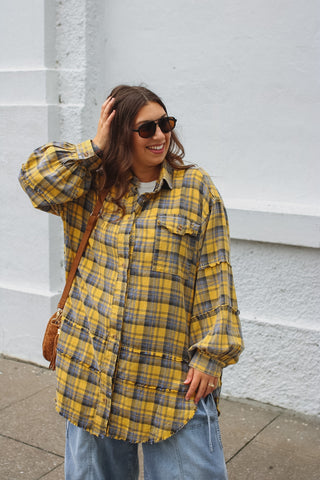 Sawyer Vintage Washed Oversized Flannel