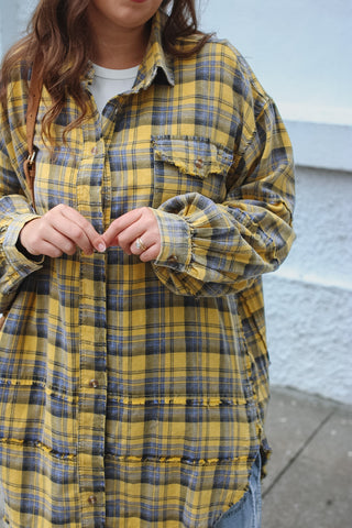 Sawyer Vintage Washed Oversized Flannel