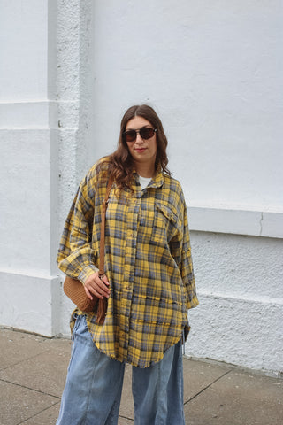 Sawyer Vintage Washed Oversized Flannel