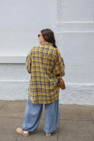 Sawyer Vintage Washed Oversized Flannel