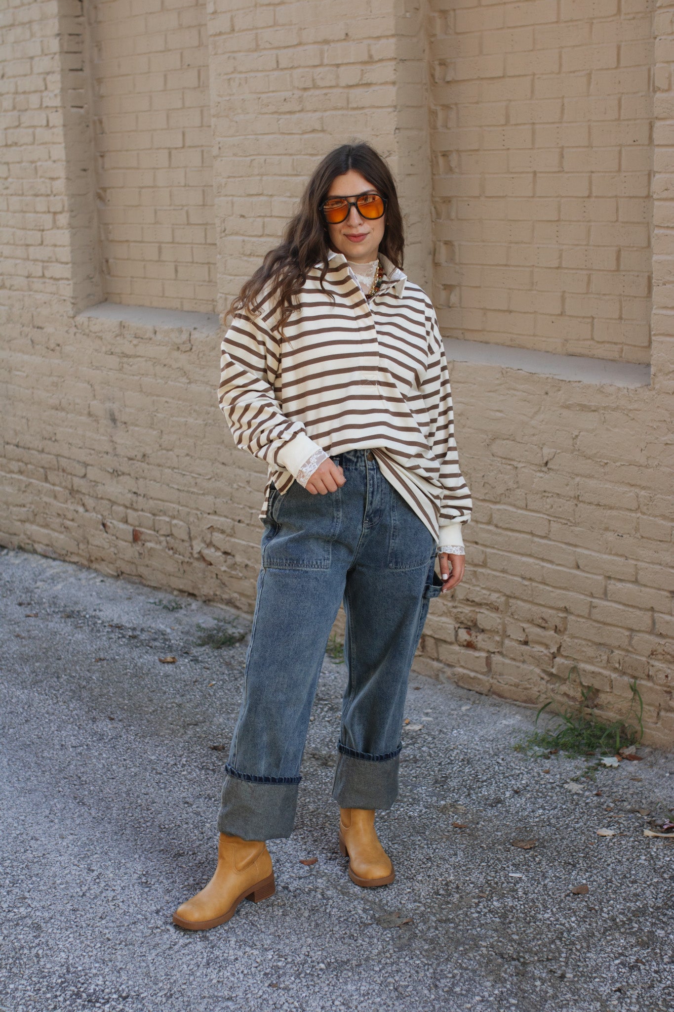 Juliette Washed Wide Leg Jeans