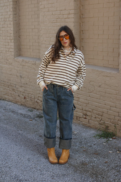Juliette Washed Wide Leg Jeans