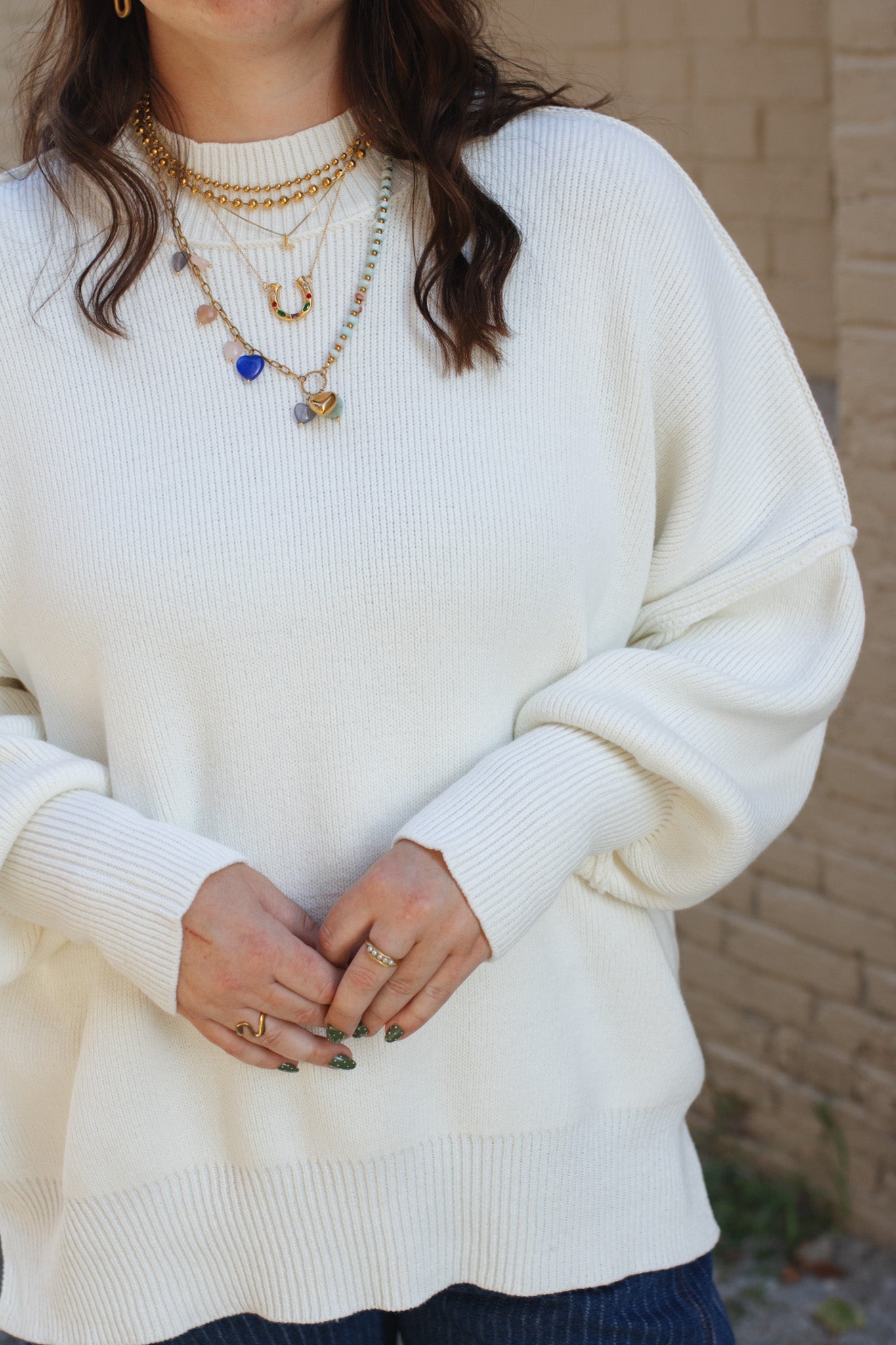 Sutton Oversized Knit Sweater
