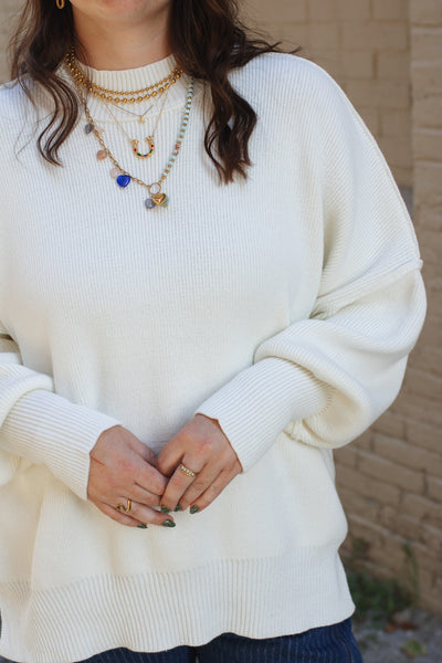 Sutton Oversized Knit Sweater