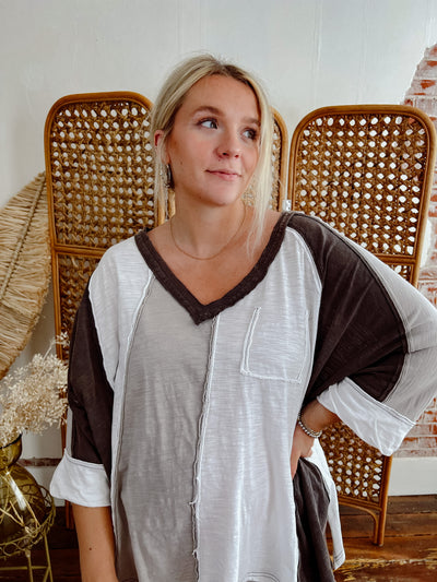 Start Me Up Patchwork Top