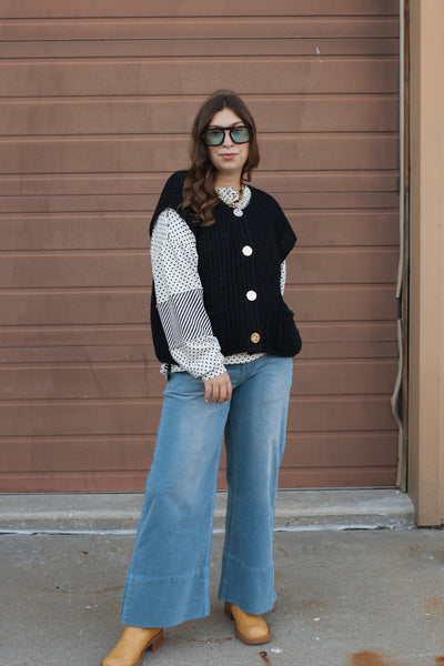 Parker High Rise Wide Leg Corduroy Jeans