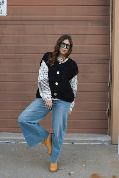 Parker High Rise Wide Leg Corduroy Jeans