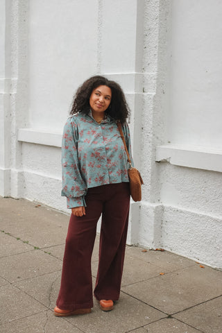 Jade Pull On Wide Leg Pant