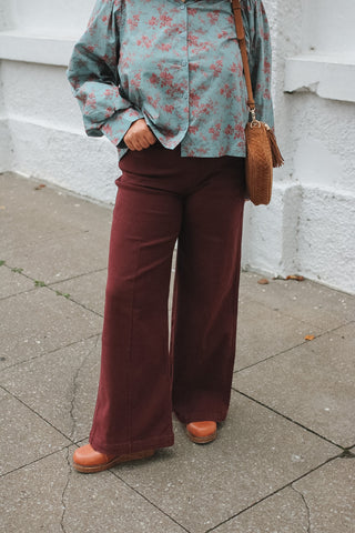 Jade Pull On Wide Leg Pant