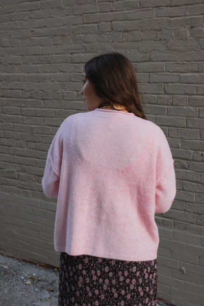 Rosie Button Front Sweater