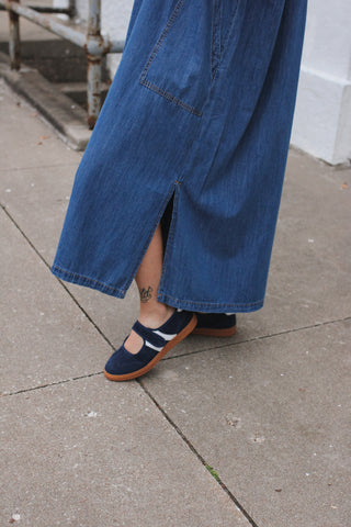 Dylan Denim Midi Dress