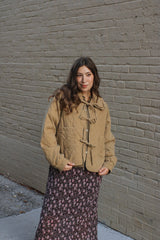 Mabel Quilt Bow Tie Jacket