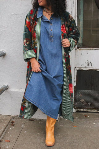 Dylan Denim Midi Dress