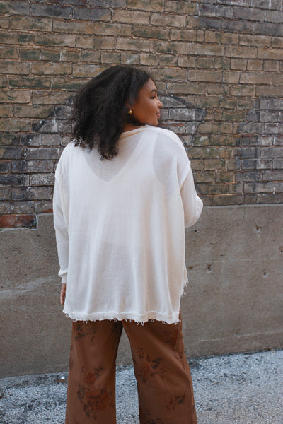 Lex Oversized Lightweight Sweater