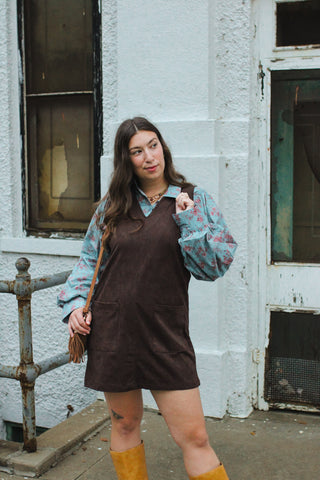 Aubrey Floral Button Down Blouse