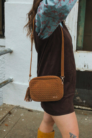 Willow Woven Crossbody Bag
