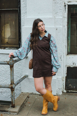 Aubrey Floral Button Down Blouse
