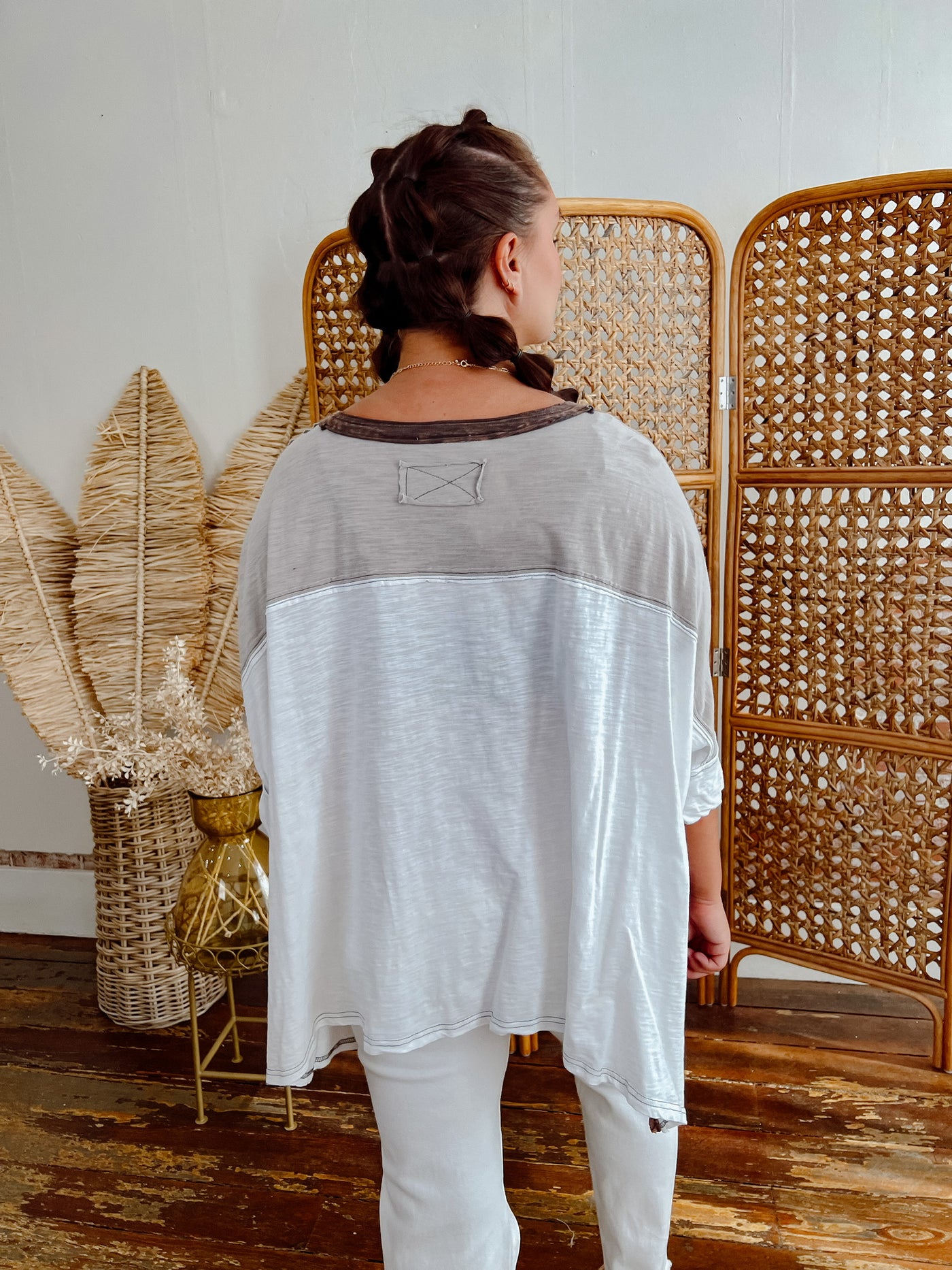 Start Me Up Patchwork Top