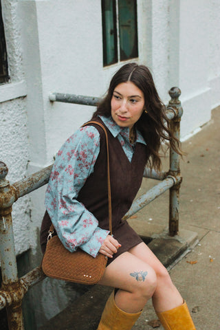 Aubrey Floral Button Down Blouse