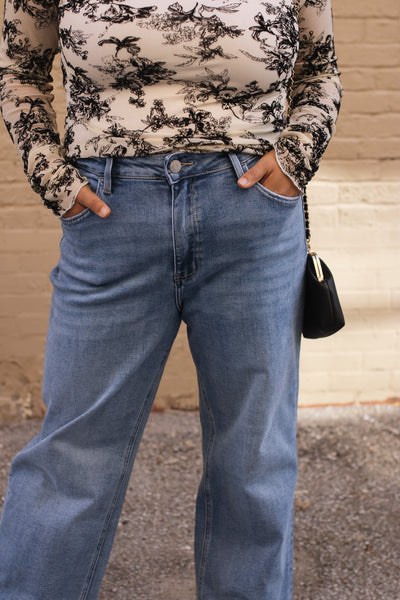 Carrie Classic Wide Leg Denim