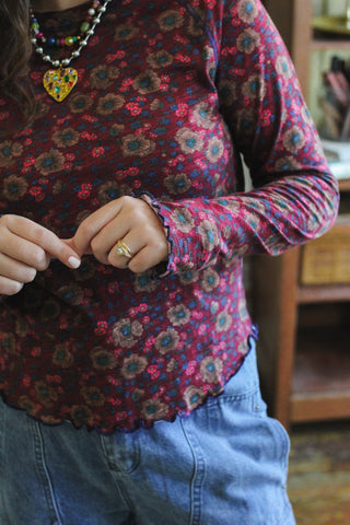 Lexi Floral Long Sleeve Tee