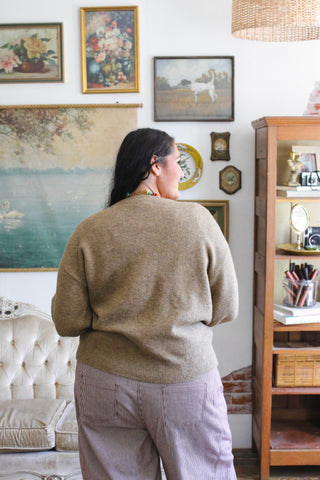 Liv Needlepoint Knit Sweater