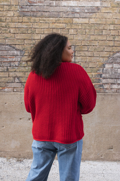 Ruby Button Knit Cardigan