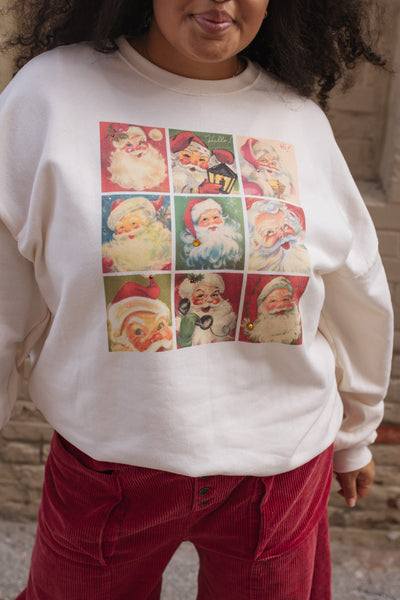 Vintage Santa Crewneck