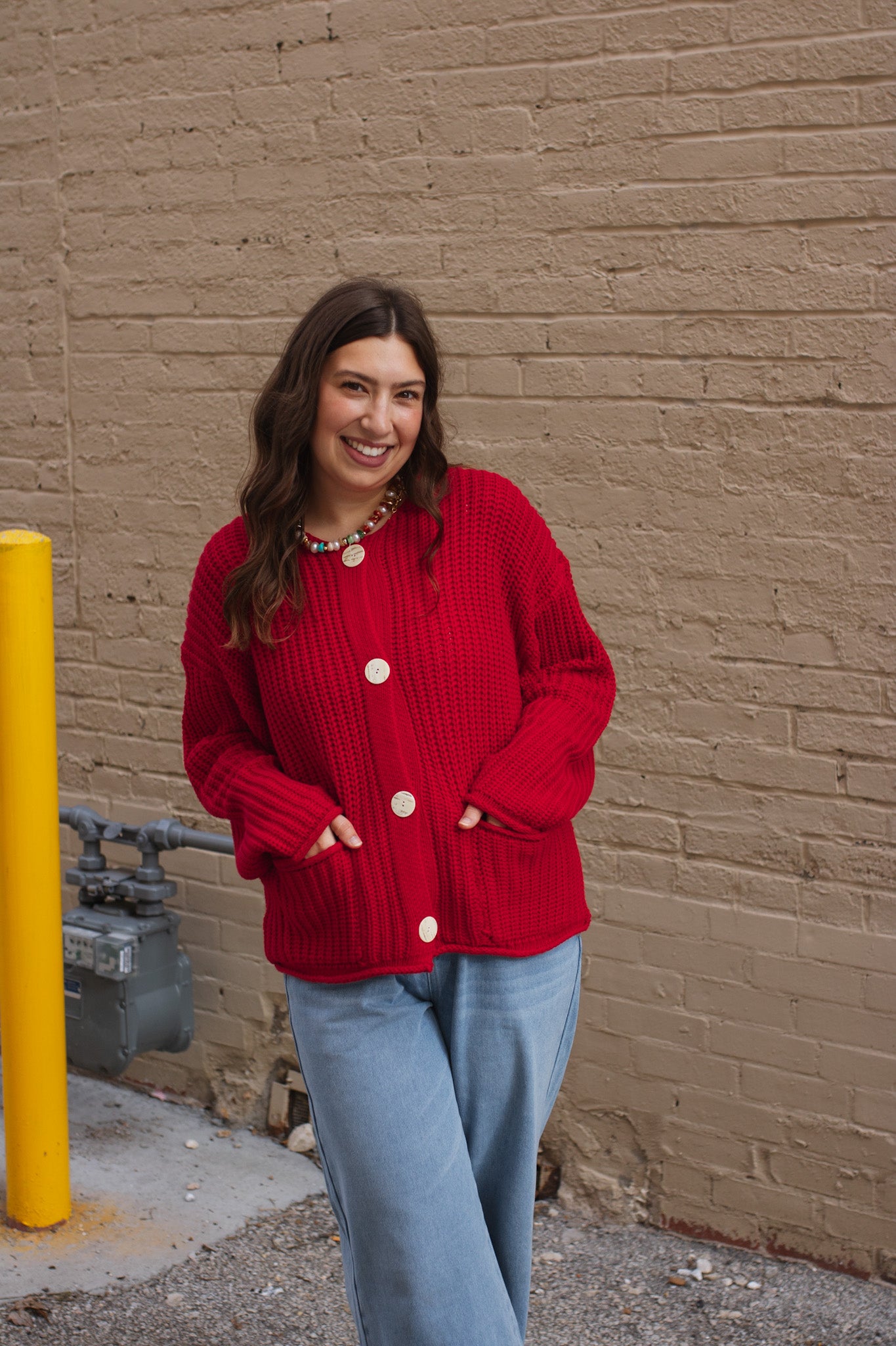 Ruby Button Knit Cardigan