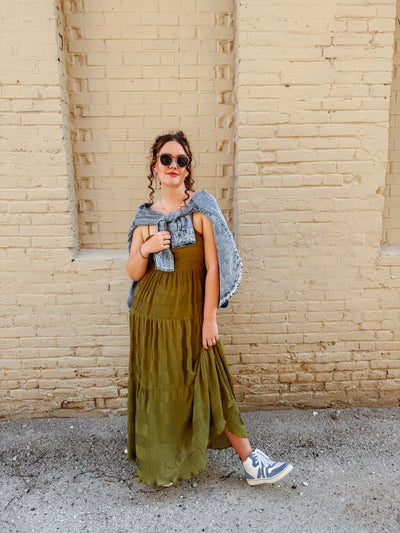 Cheers To You Tiered Maxi Dress