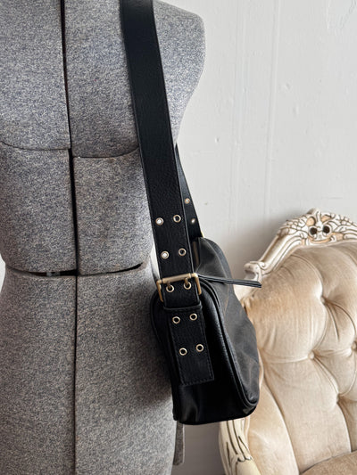 Morgan Buckle Shoulder Bag