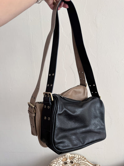 Morgan Buckle Shoulder Bag
