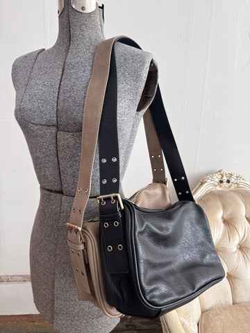Morgan Buckle Shoulder Bag