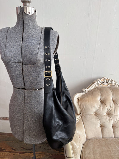 Nadia Buckle Large Hobo Bag