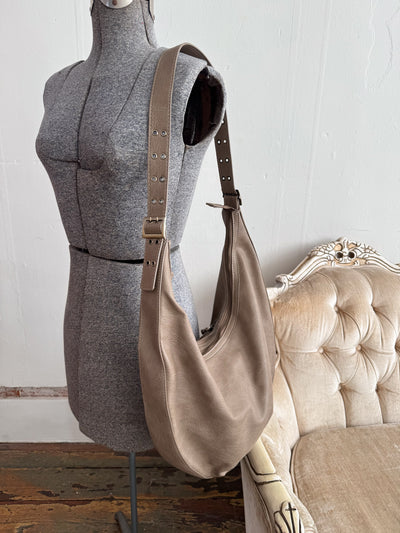 Nadia Buckle Large Hobo Bag