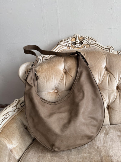 Nadia Buckle Large Hobo Bag