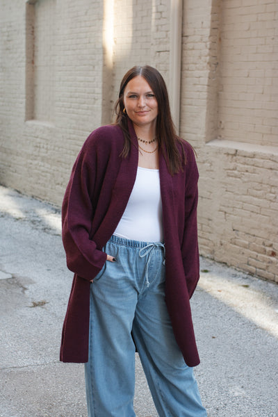 Nadine Oversized Duster Cardigan