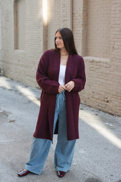 Nadine Oversized Duster Cardigan