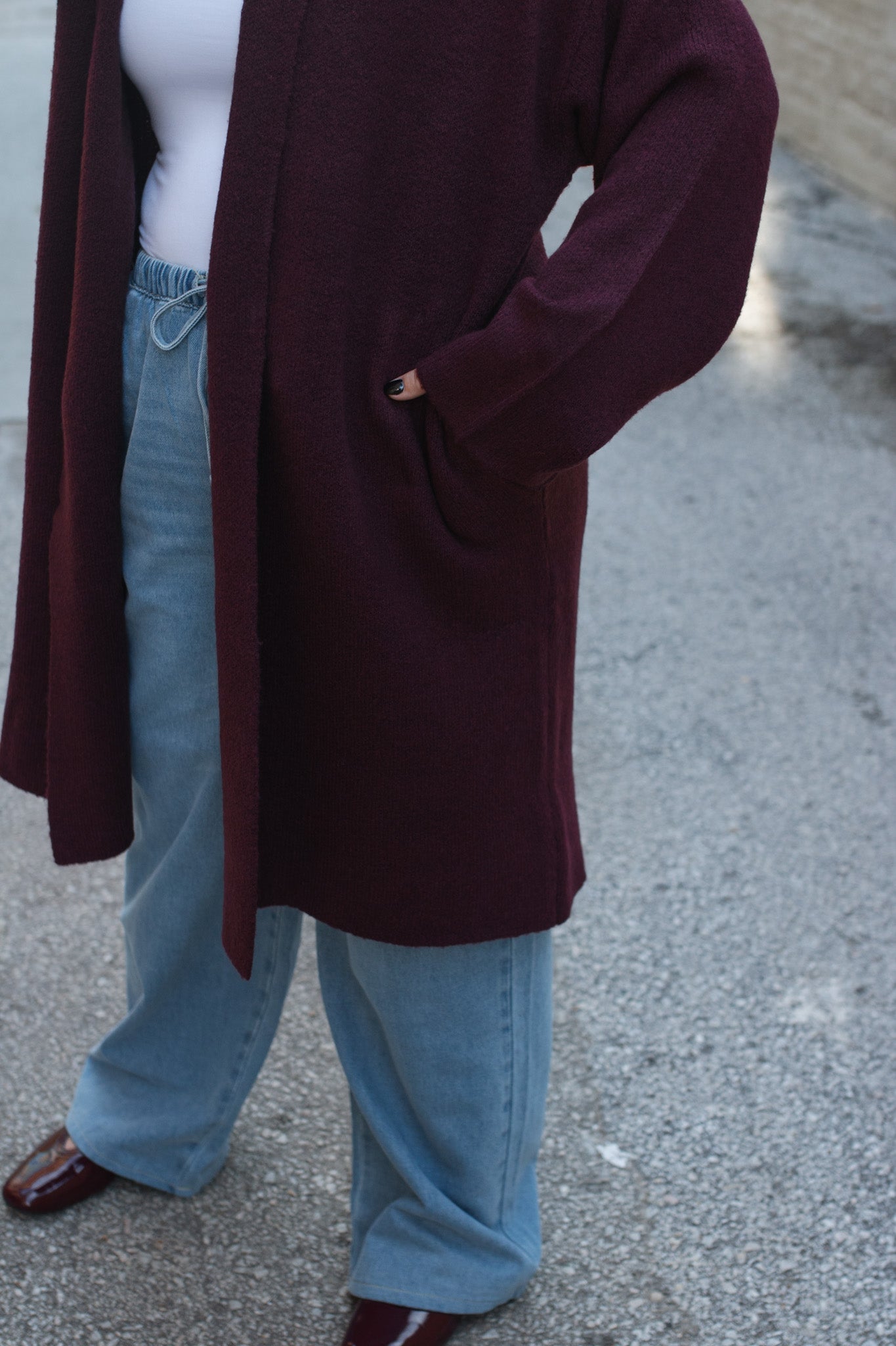 Nadine Oversized Duster Cardigan