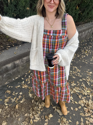 Mia Oversized Knit Cardigan
