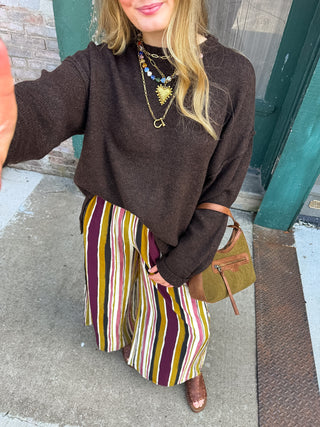 Blake Knit Long Sleeve Oversized Sweater
